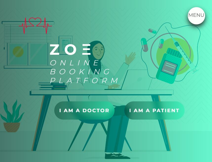 ZOE Healthcare Web Platform
